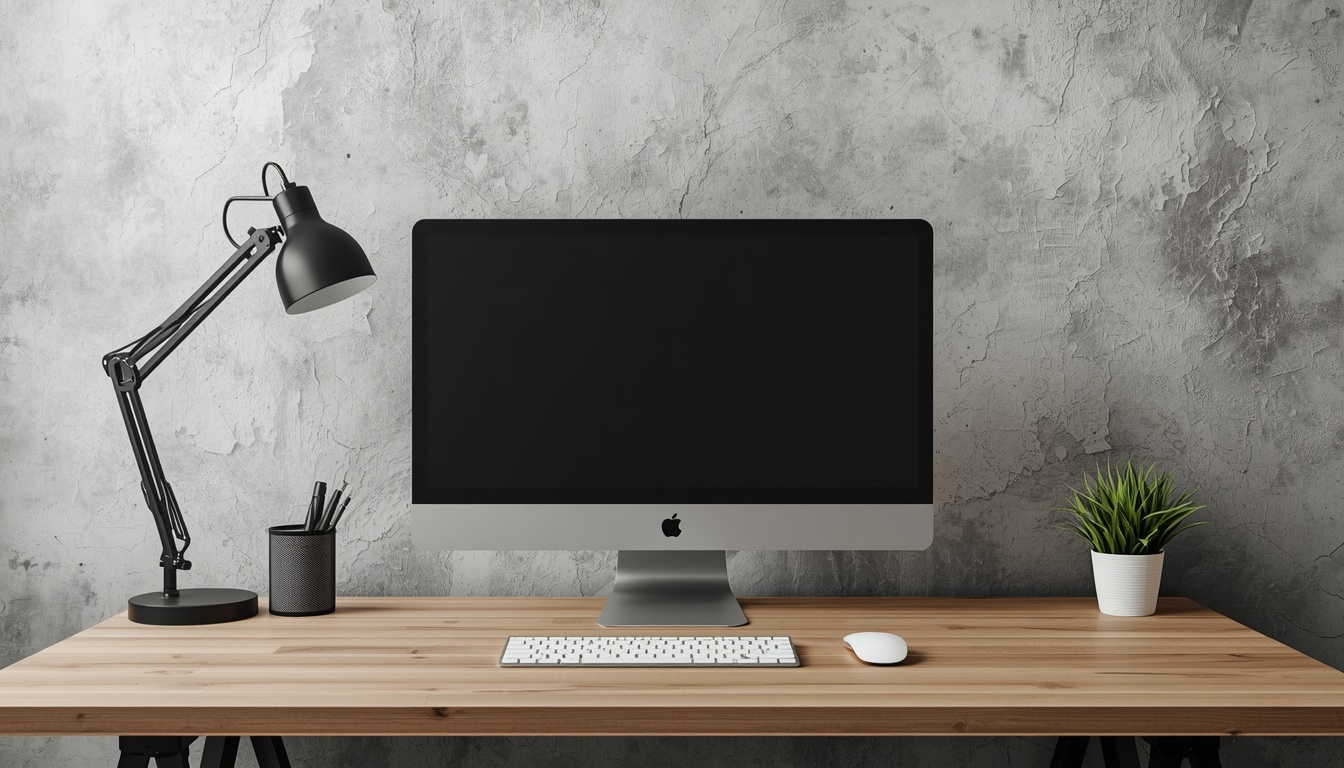 Bonesflexflex ergonomic workspace with proper monitor placement
